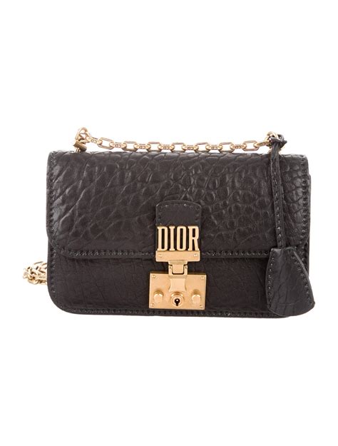 dior black shoulder bag|christian dior cross body.